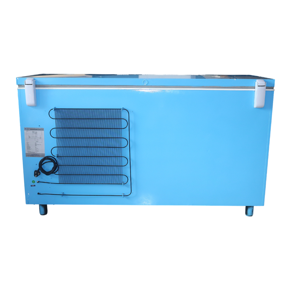 Deep Freezer Chest - Horizontal - Color: Blue