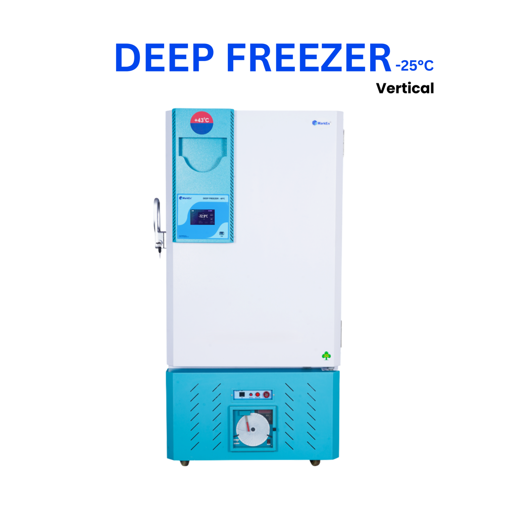Deep Freezer - Vertical - Color: Blue