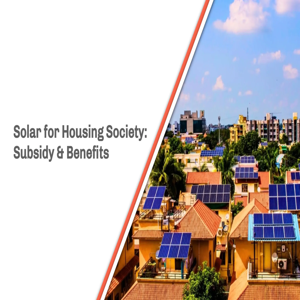 40KWp On-grid housing society solar plant