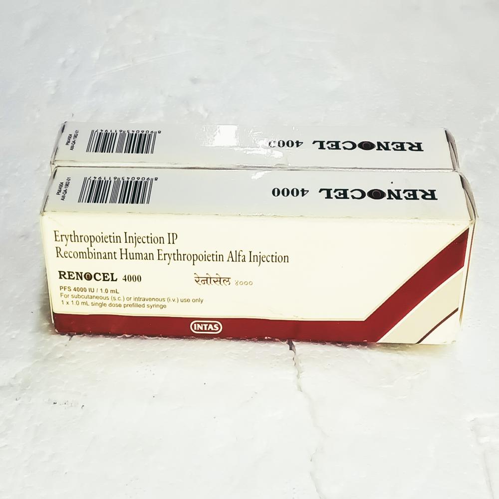 Renocel Erythropoietin Alfa Injection  4000IU