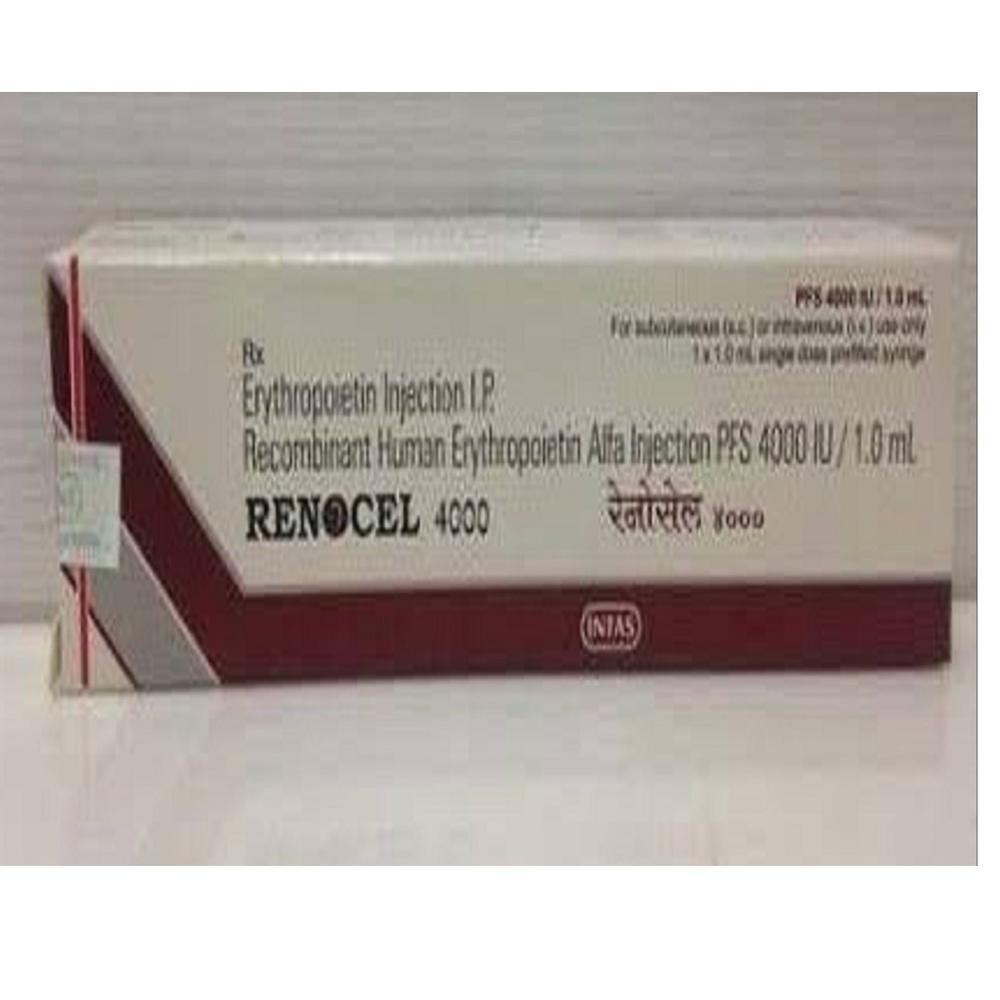 Renocel Erythropoietin Alfa Injection  4000IU