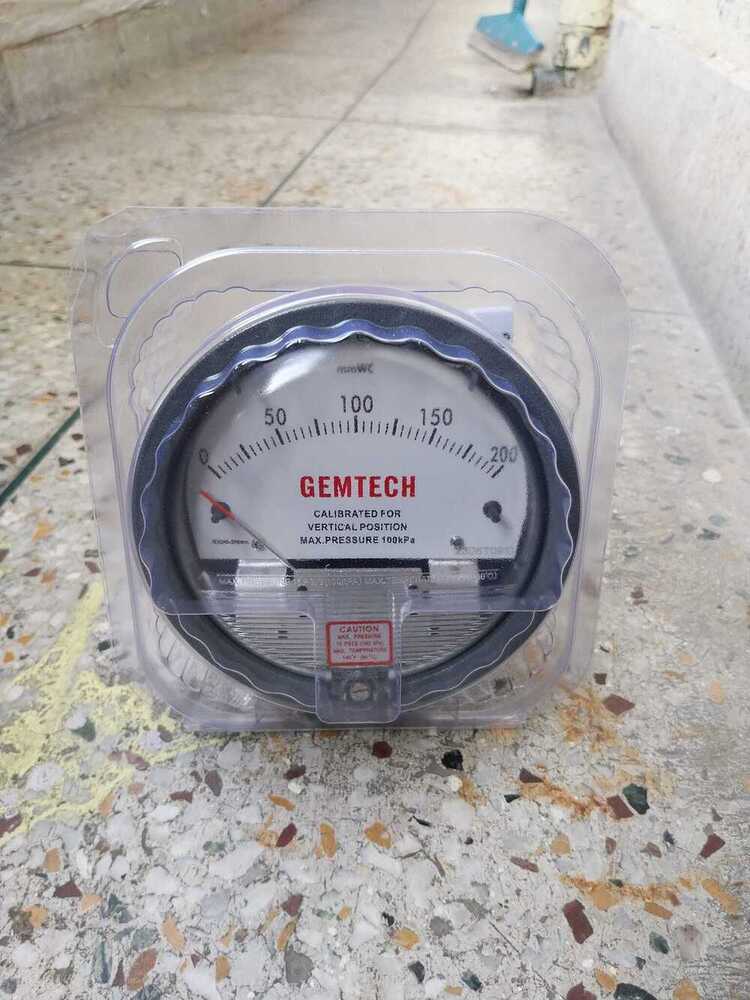 GEMTECH Differential Pressure Gauge Wholesaler From Barabanki Uttar Pradesh