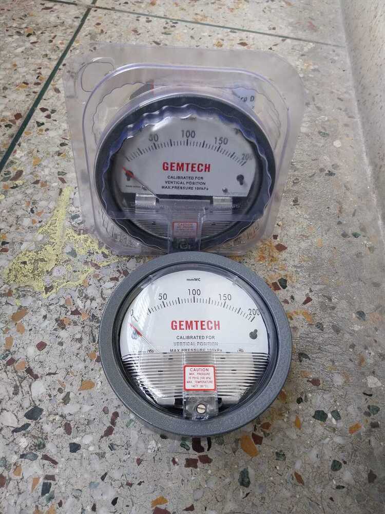 GEMTECH Differential Pressure Gauge Wholesaler From Barabanki Uttar Pradesh