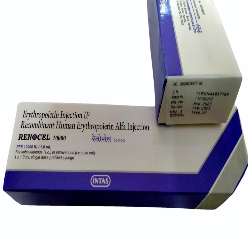 Renocel Erythropoietin Alfa Injection 10000IU