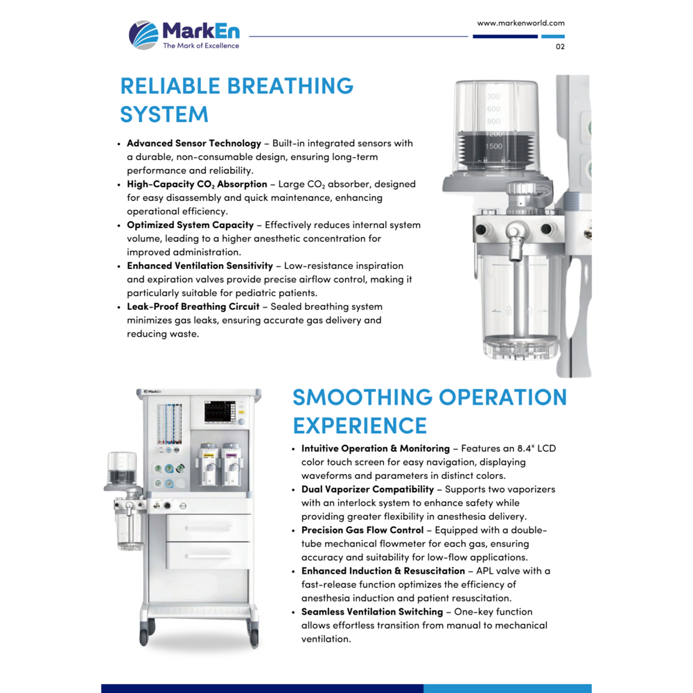 Anesthesia Machine - Feature: Good Quality