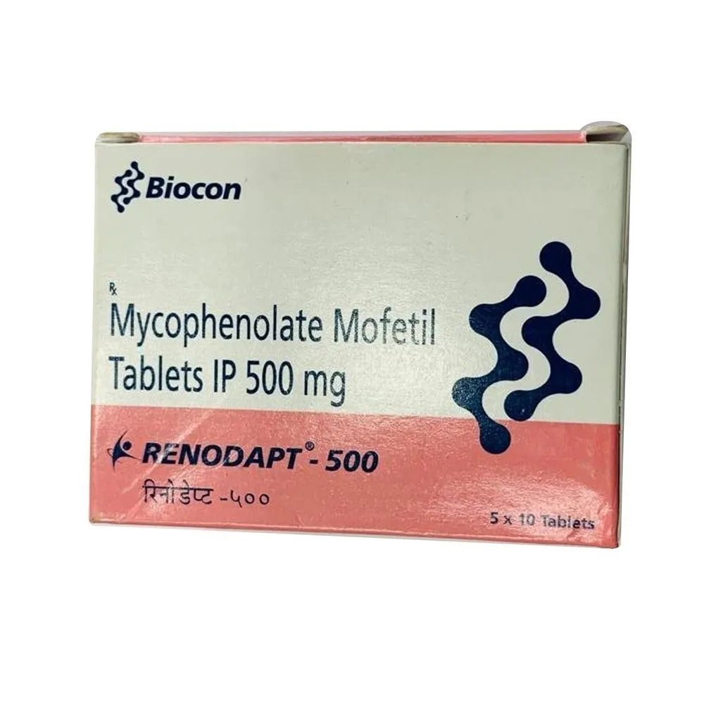 Renodapt  Mycophenolate mofetil Tablet 500mg