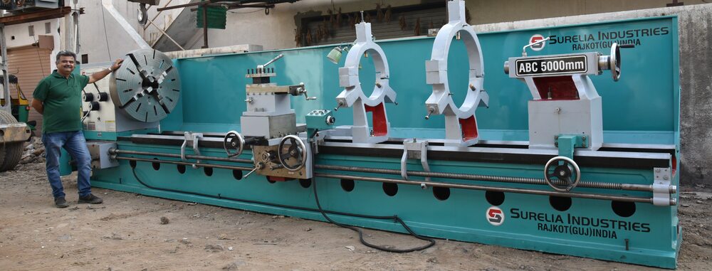 All Geared Extra Heavy Duty Lathe Machine 20 feet