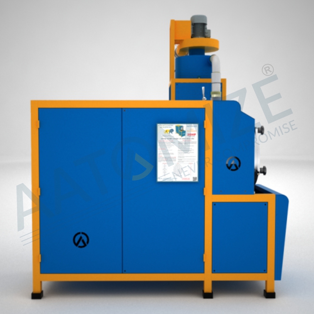 30hp Cyclone-enabled Atta Chakki Pulverizer - Color: Blue