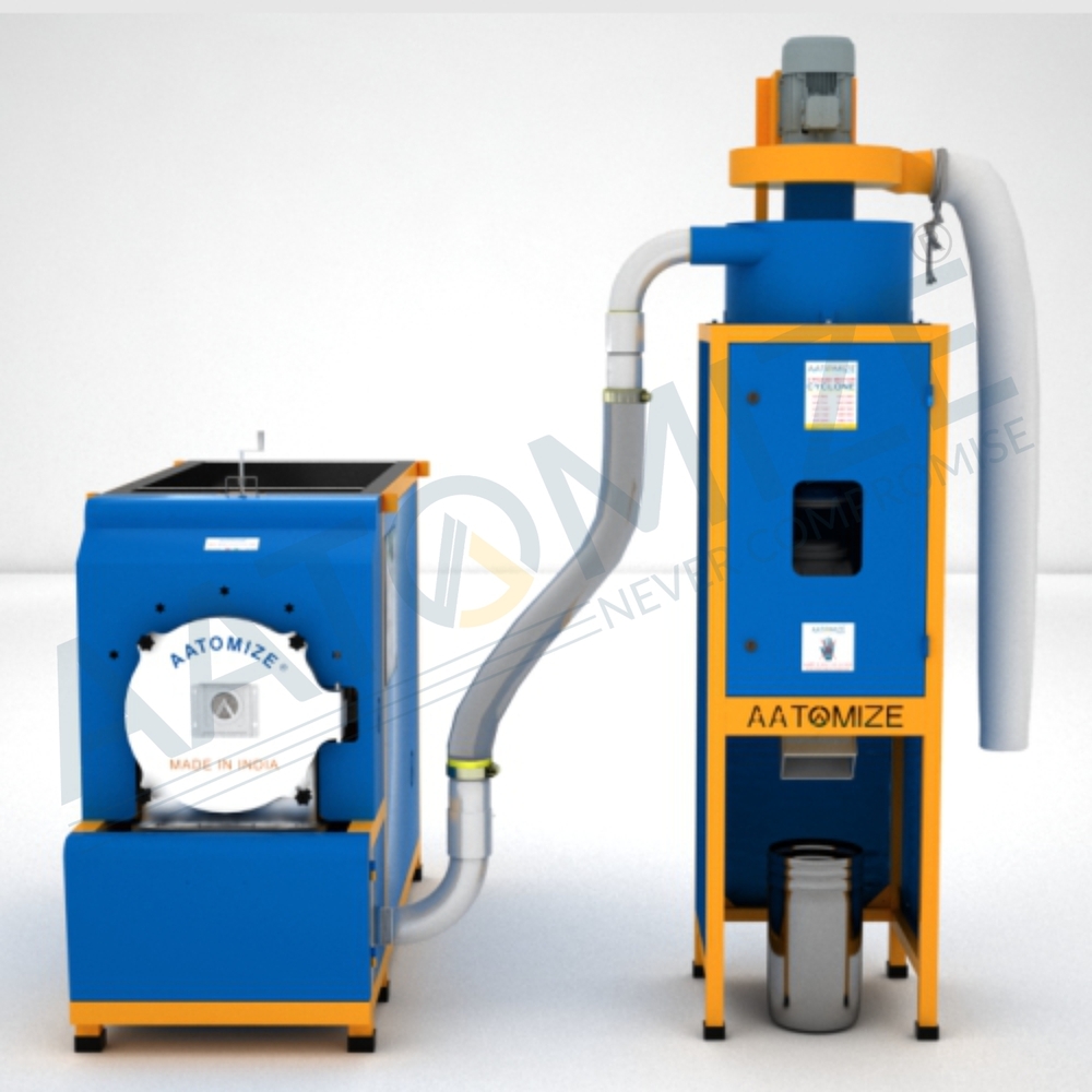 30hp Cyclone-enabled Atta Chakki Pulverizer - Color: Blue