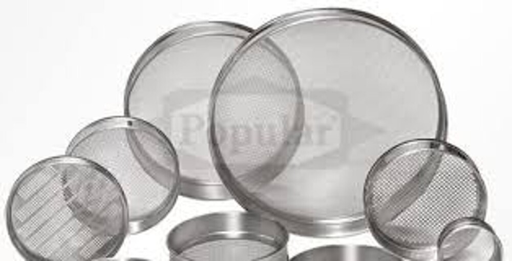 Gi Test Sieves - Stainless Steel, 8-200mm Diameter, Mesh Size Range, ISO 3310 Compliance, 25-50mm Frame Height for Particle Size Analysis