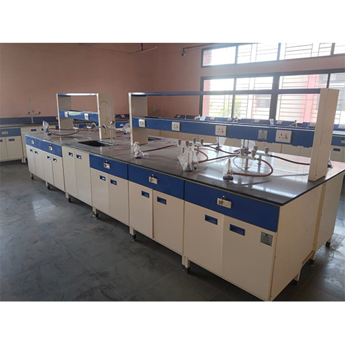 Laboratory Sink Unit With 3 Way Valve - Design: Plain
