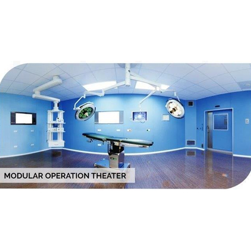 Industrial Modular Operation Theater - Color: White