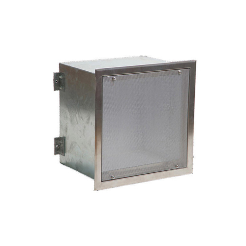 Hepa Filter Housing Box - Color: Silver