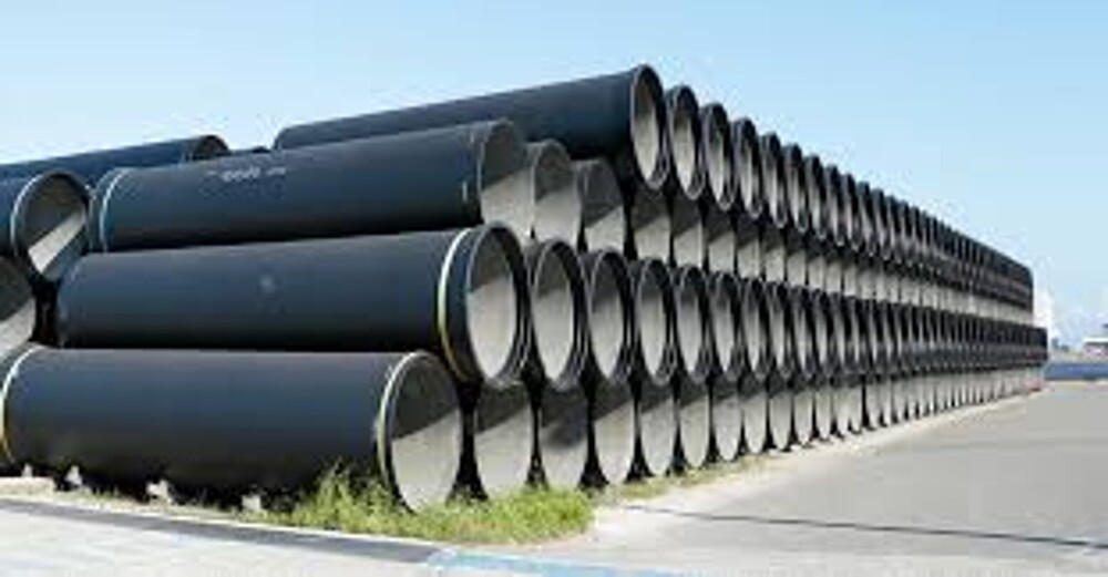 Cast Iron Pipe - Color: Black