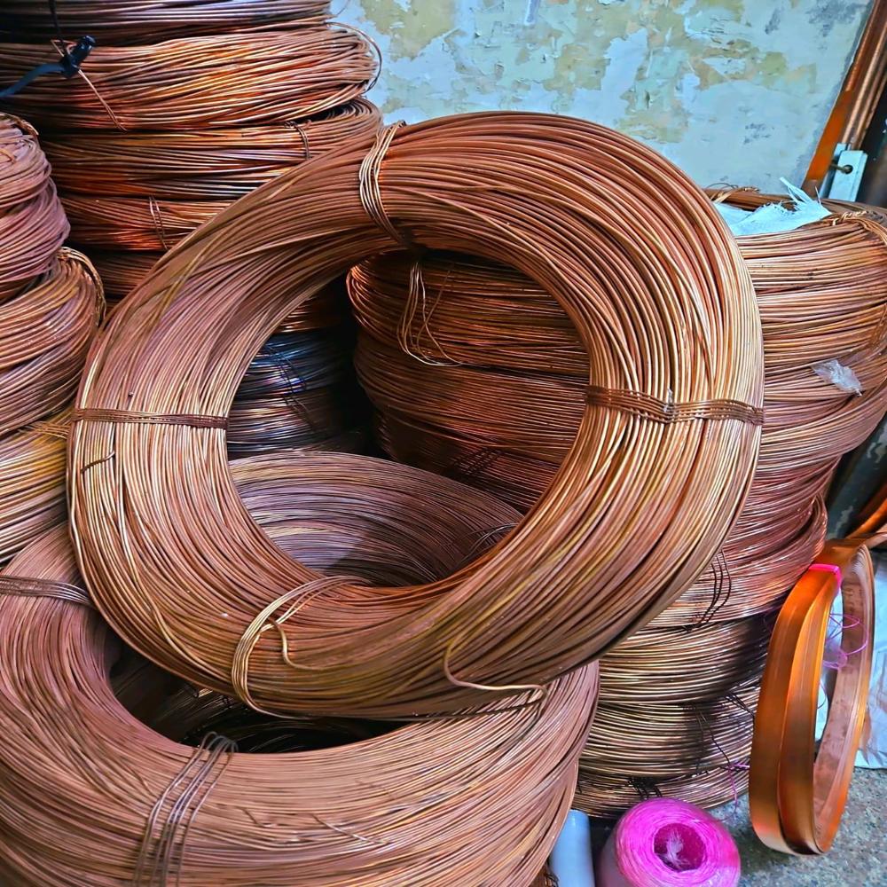 Bare Copper Wire - Color: Brown