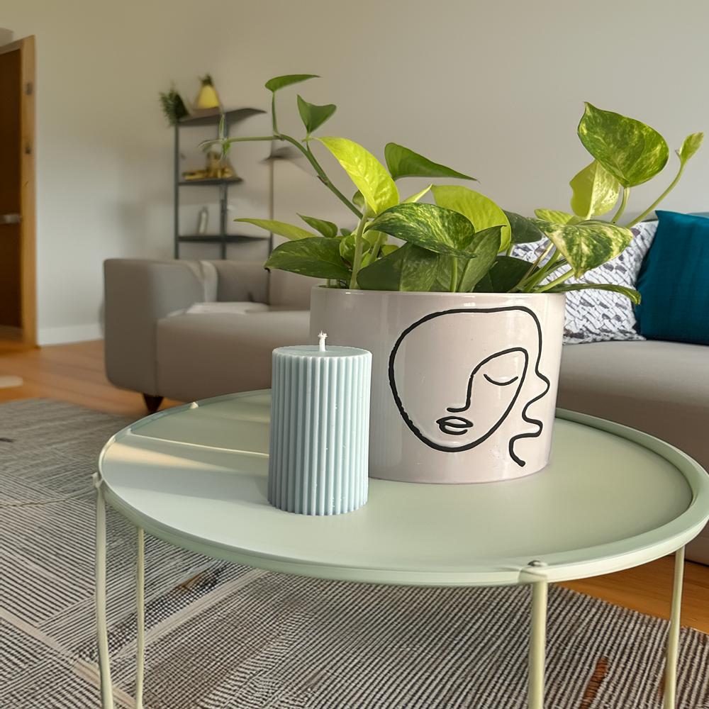 Pillar Candle - Color: Off White