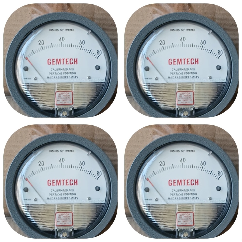 GEMTECH Differential Pressure Gauge Wholesaler From Kochi Kerala