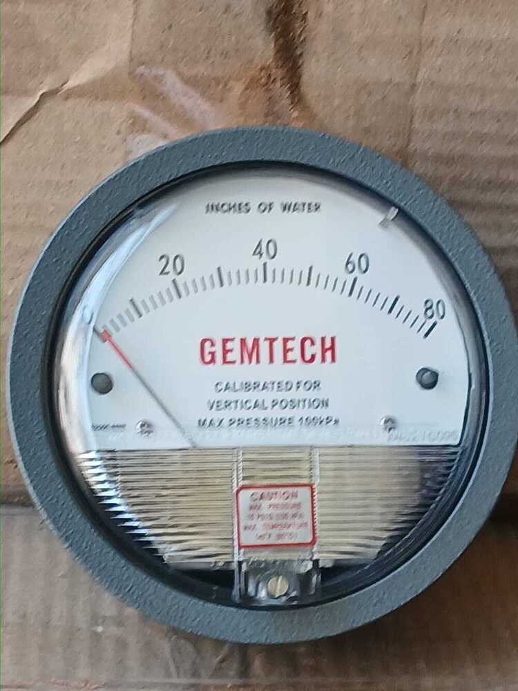 GEMTECH Differential Pressure Gauge Wholesaler From Kochi Kerala