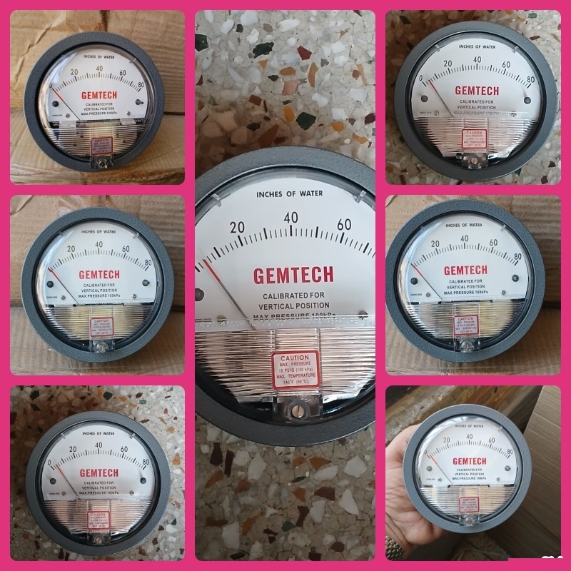 GEMTECH Differential Pressure Gauge Wholesaler From Surat Gujarat