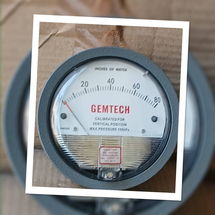 GEMTECH Differential Pressure Gauge Supplier From Samana Punjab