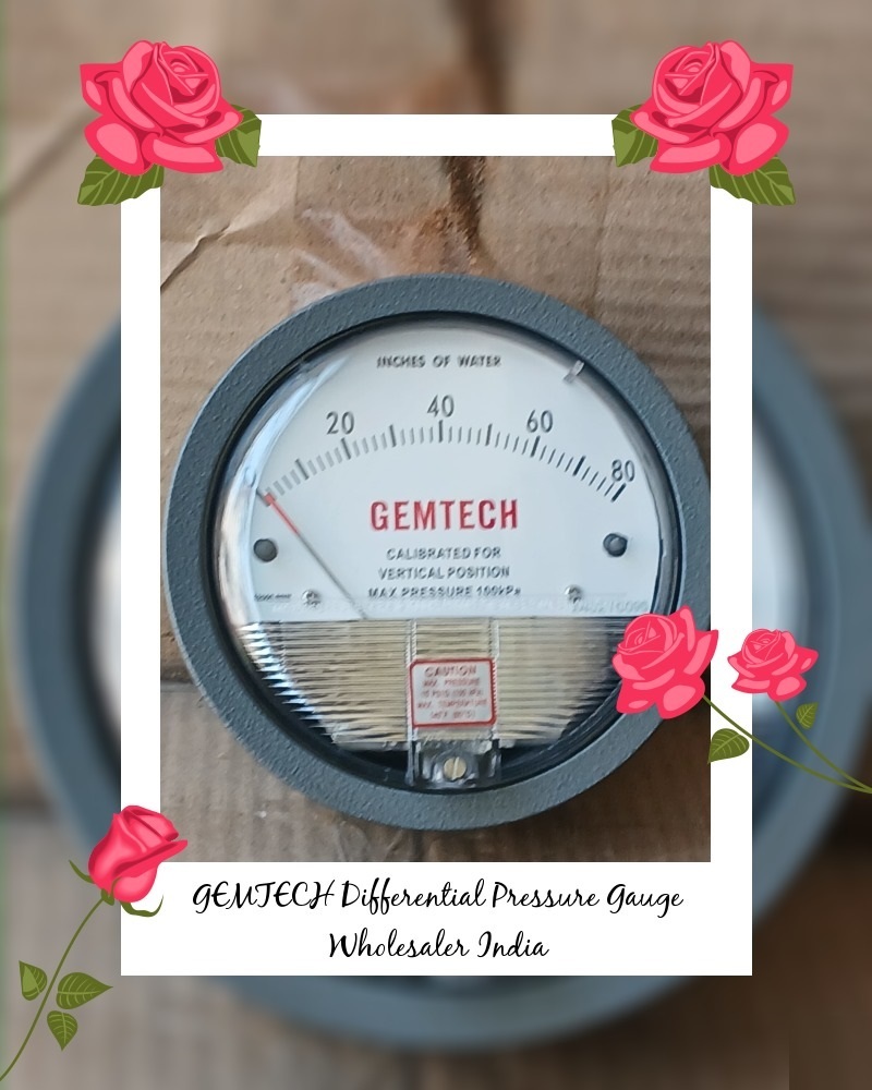 GEMTECH Differential Pressure Gauge Supplier From Samana Punjab