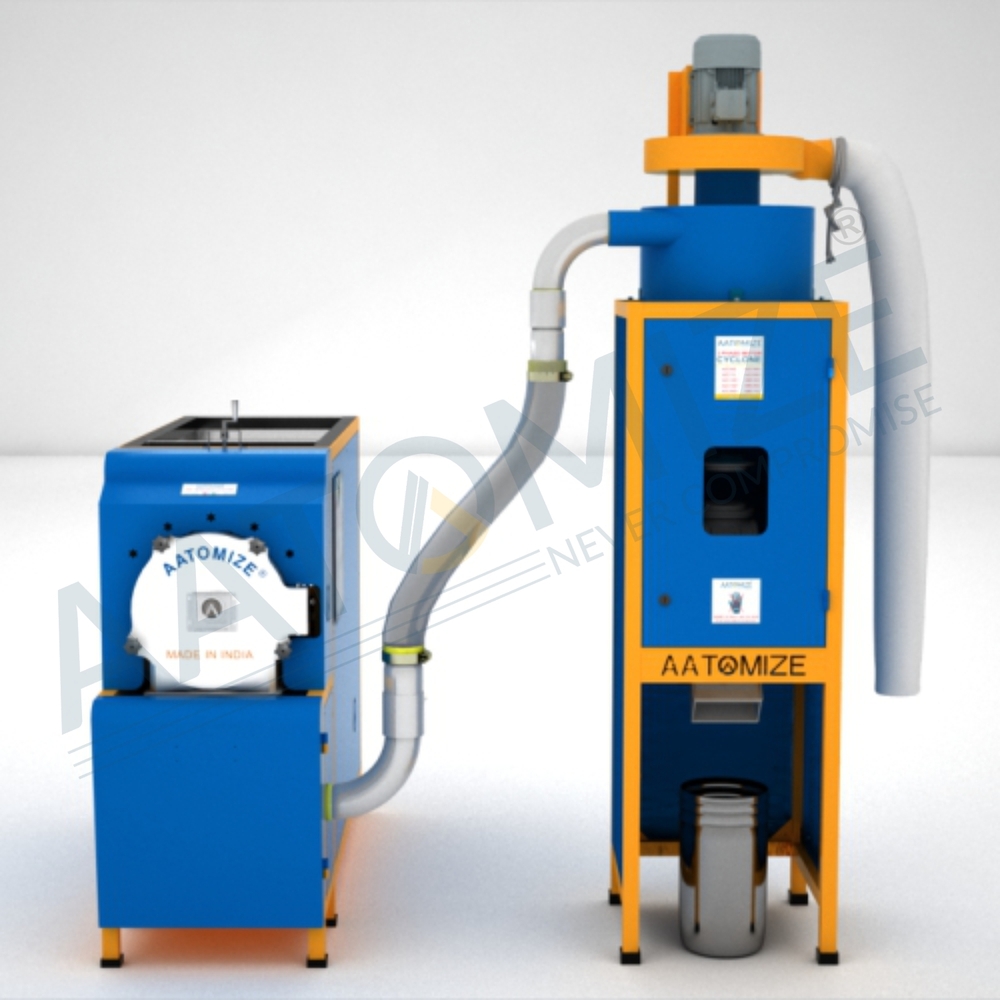 Azc1501a - 15hp Heavy Duty Pulverizer With Cyclone - Color: Blue