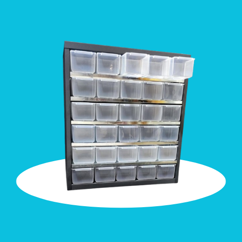 Pharmacy Glass Cabinet