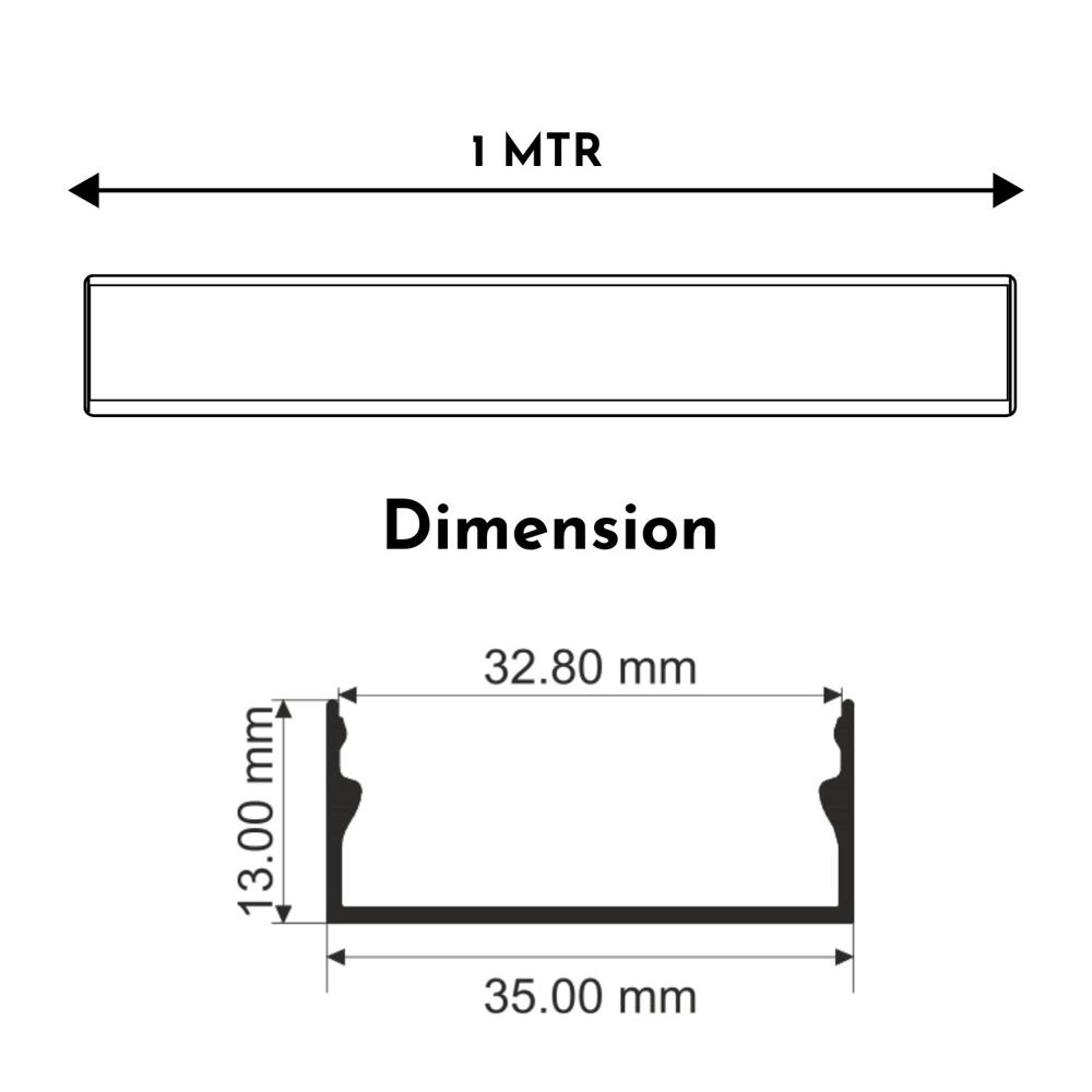 35 X 12 Surface - Application: Architectural Lighting