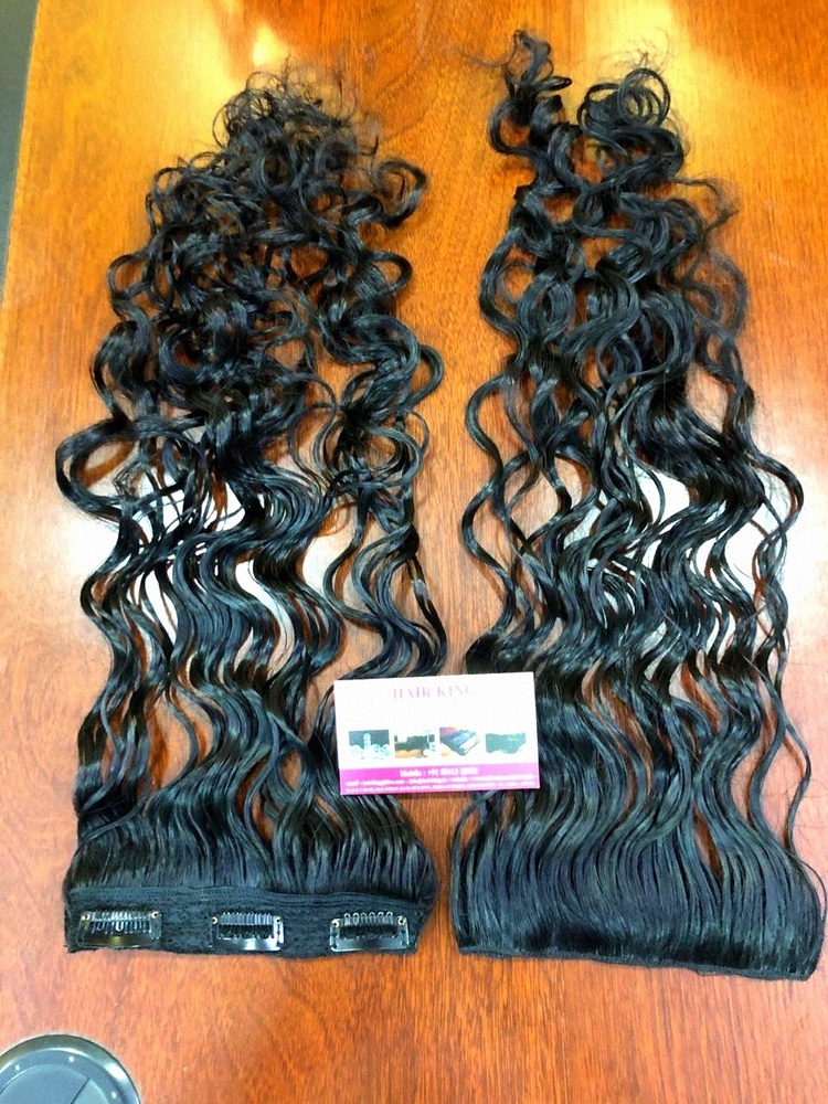NO-SHEDDING CURLY HAIR EXTENSION IN HAIR KING CHENNAI