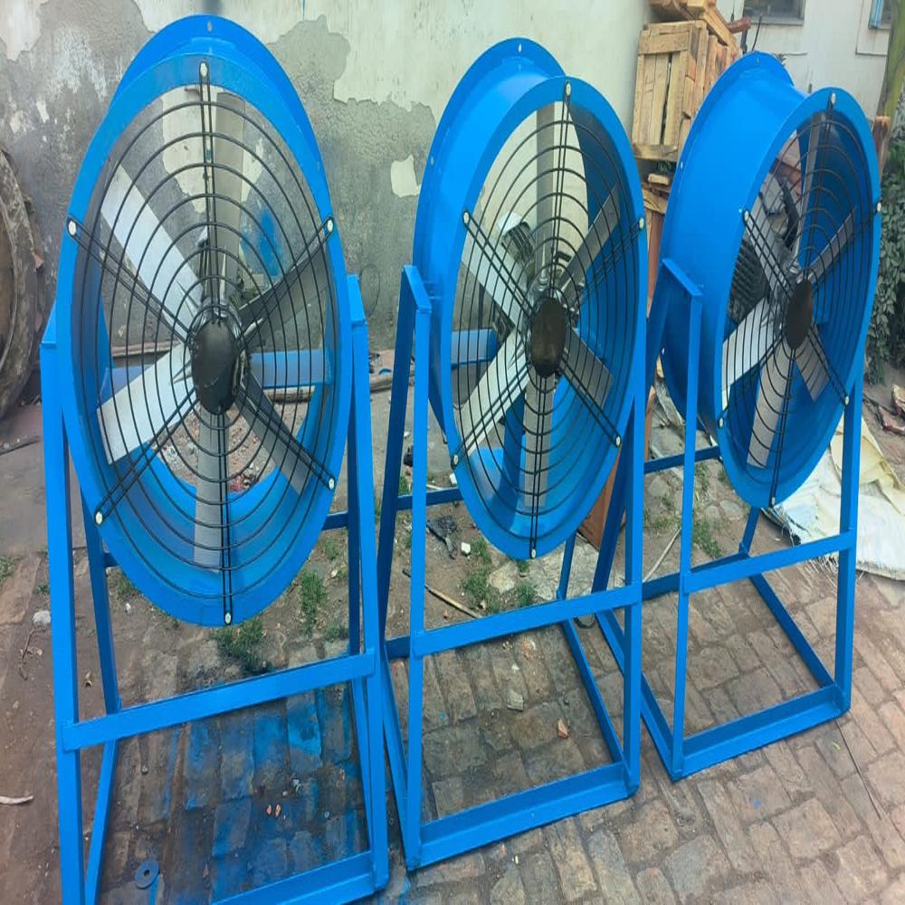 Industrial Axial Flow Fan - Blade Material: Cast Iron