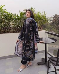 Embroidered Georgette Pakistani Suit