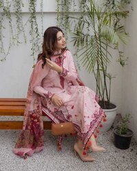 Embroidered Georgette Pakistani Suit