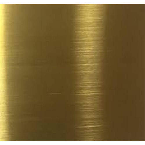 Ss Gold Matt Sheet - Color: Golden