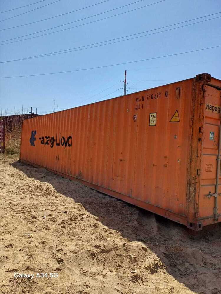 Portable Storage Cabins - Color: Green White
