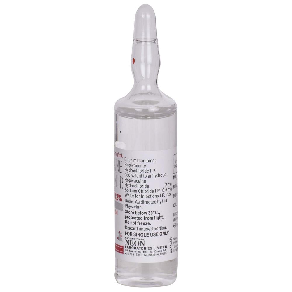 Ropin Ropivacaine Injection 0.2% 