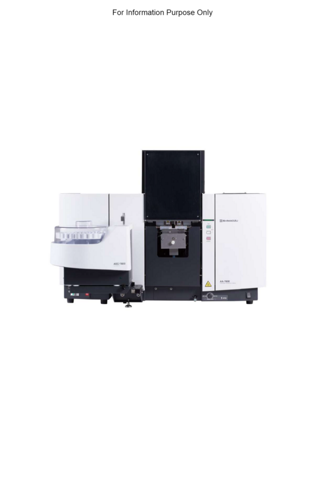 Shimadzu 9500i Plus Atomic Absorption Spectrometer