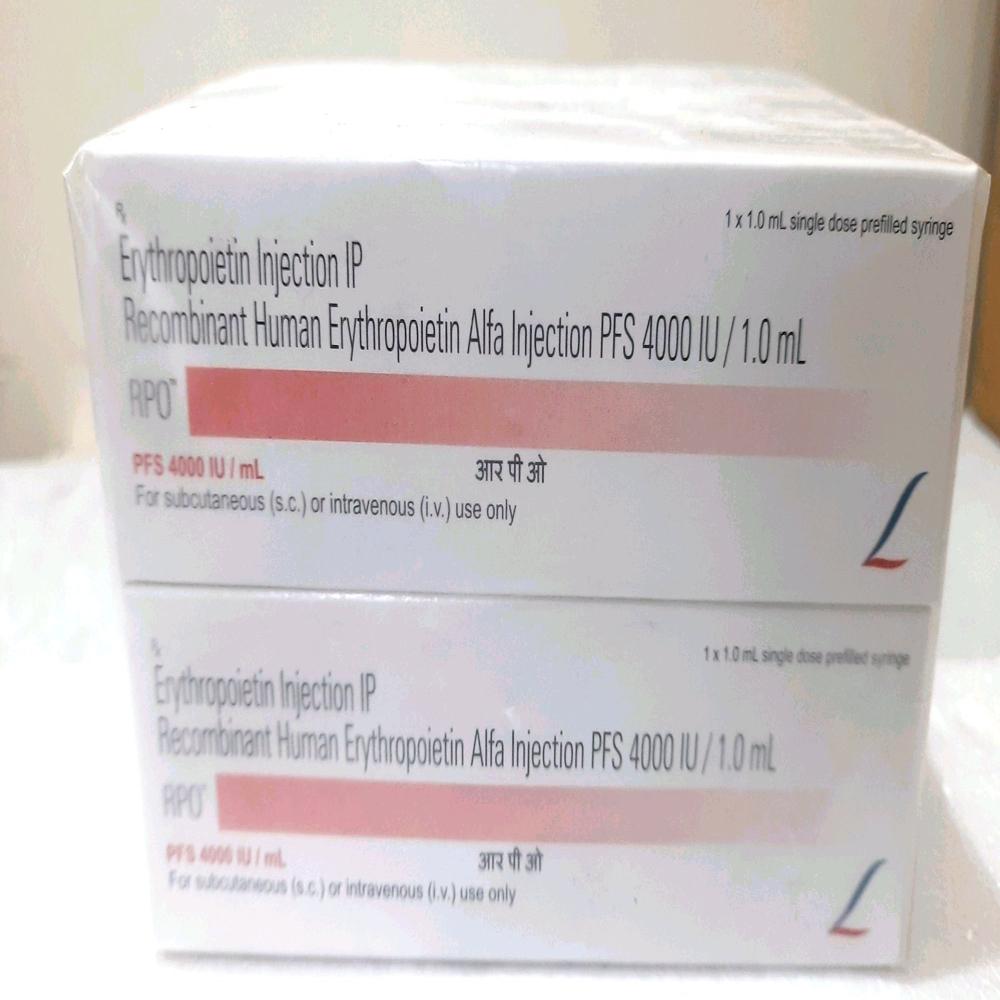 Rpo  Erythropoietin Alfa Injection 4000IU