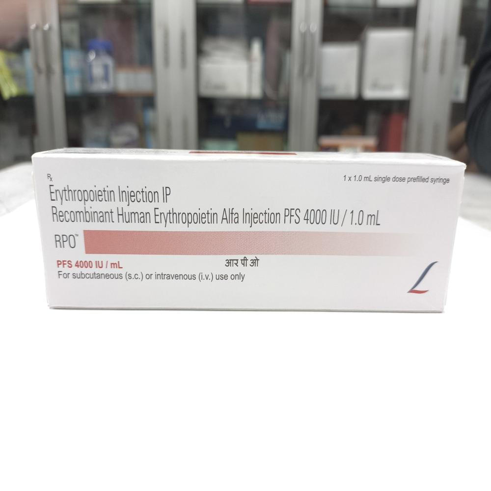 Rpo  Erythropoietin Alfa Injection 4000IU