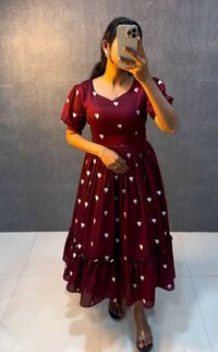 Trendy Printed Kurti - Color: 3colours