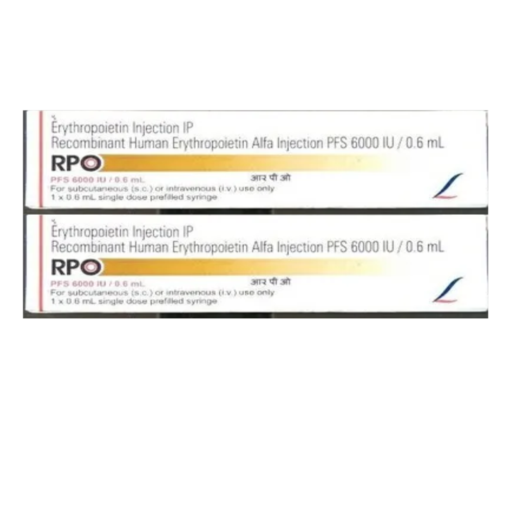Rpo Erythropoietin Alfa Injection 6000IU