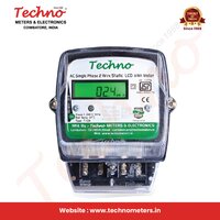 Single Phase Energy LCD Meter With Polycarbonate box