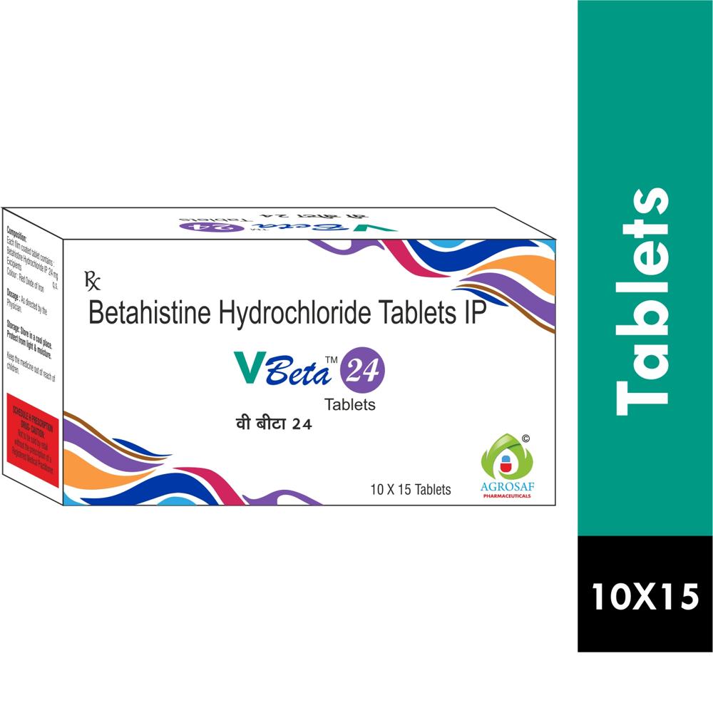 VBETA 24 TABLET - BETAHISTINE 24MG