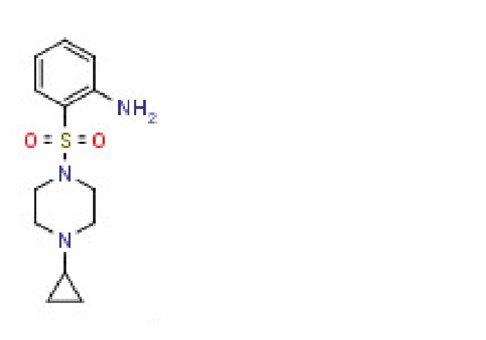 2-(4-Cyclopropylpiperazine-1-sulfonyl) aniline