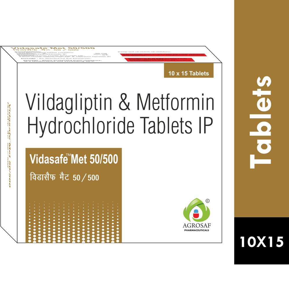 VIDASAFE MET 50/500 TABLET