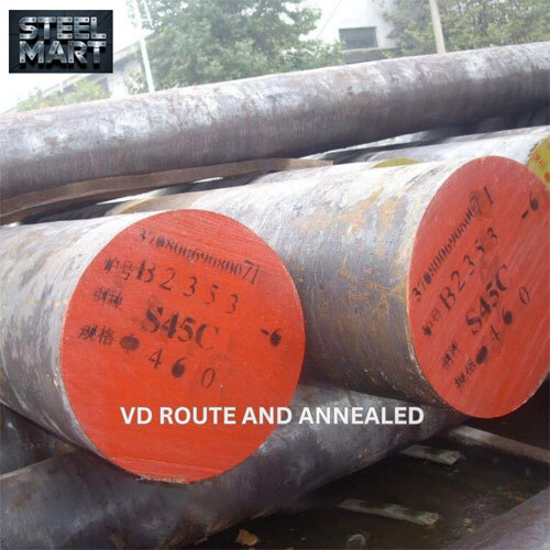 C55 Steel Rolled Round Bar