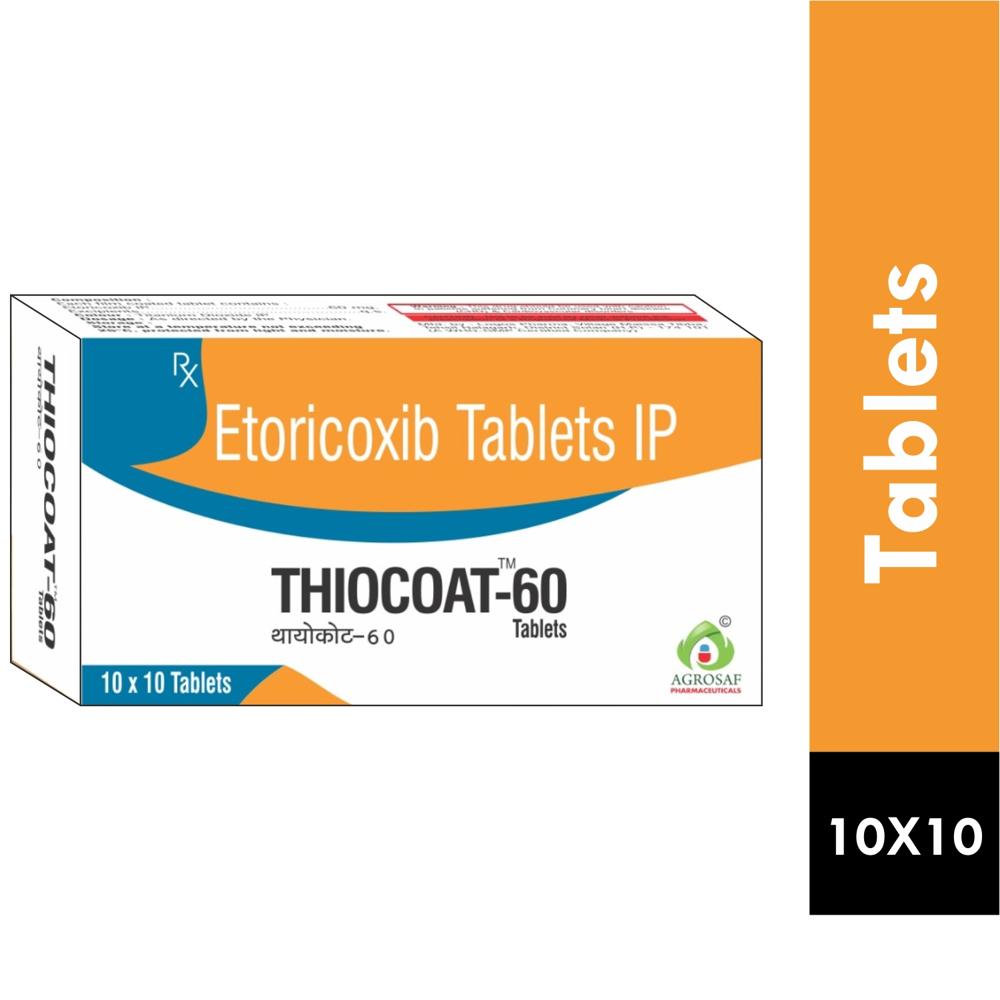 Thiocoat 60mg Tablet - Drug Type: General Medicines