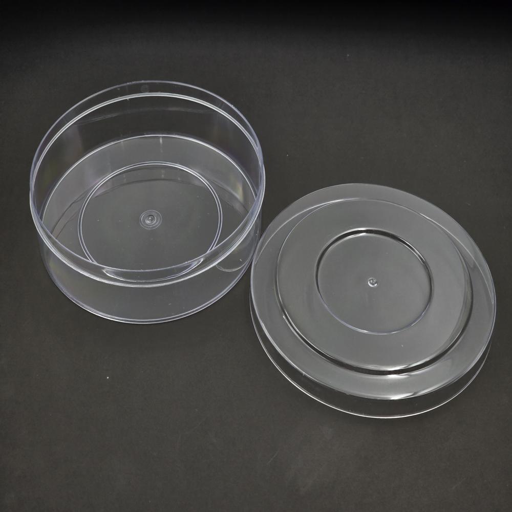 Cp 400 Small Pt Partition Round Container (Cpr5pt) - Color: Transparent