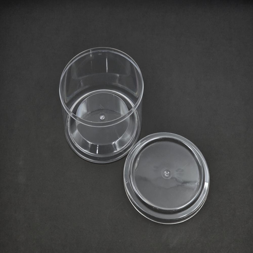 Cp 250 Small Round Container (Cpr2) - Color: Transparent