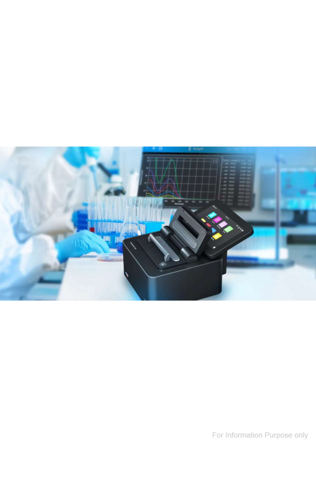 Implen N120 Microvolume High Throughput Spectroscopy - Simultaneous 12 Sample Measurement, 0.5-2 µL Sample Volume, Uv/vis 200-900 Nm Range, Touchscreen Interface