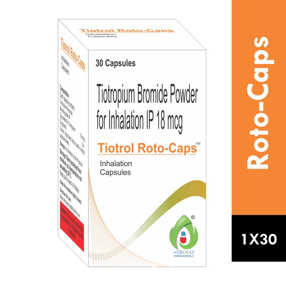 TIOTROL ROTO-CAP -Tiotropium (18mcg)